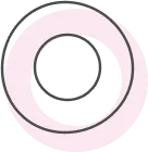 Retro Circle with Pink Retro Circle with Pink