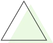 Retro Triangle with Green Retro Triangle with Green