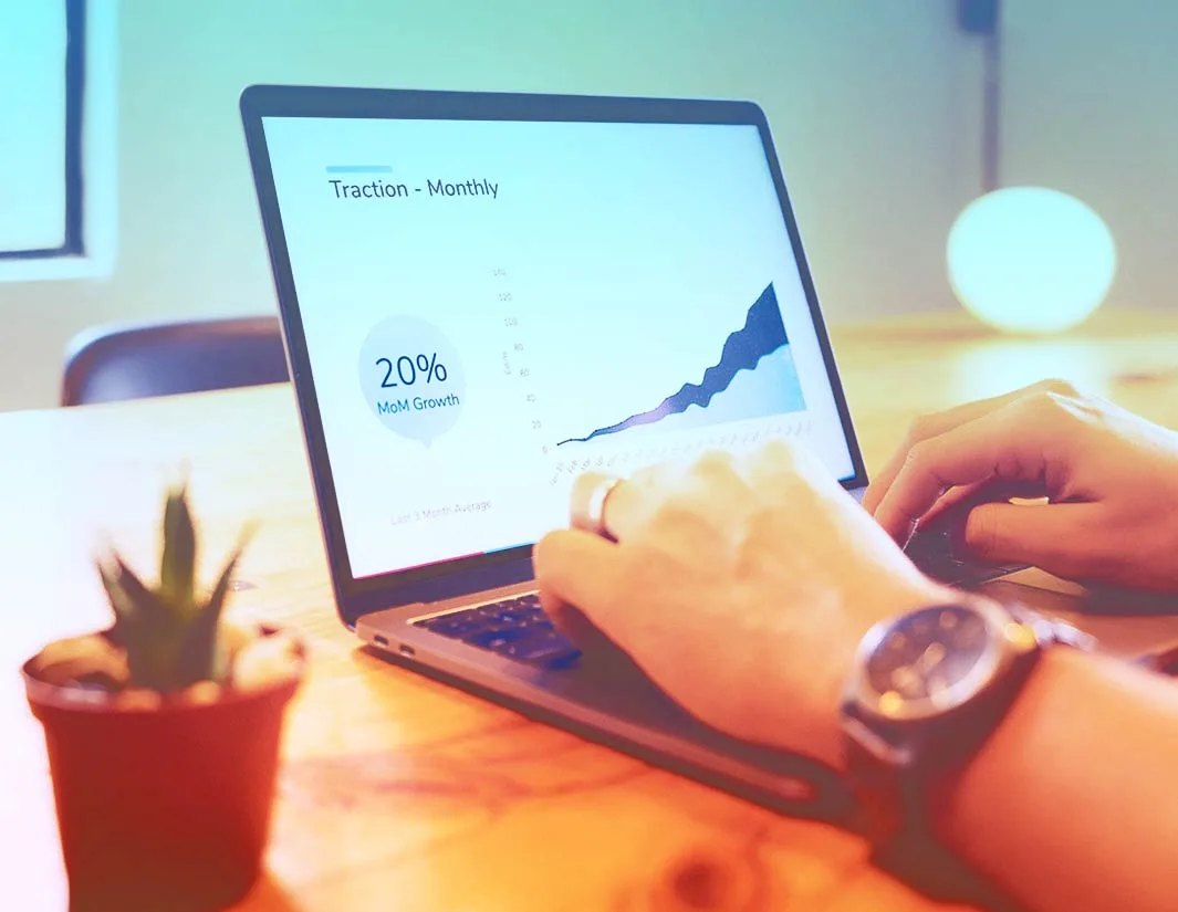 Person Working on Laptop Person Working on Laptop